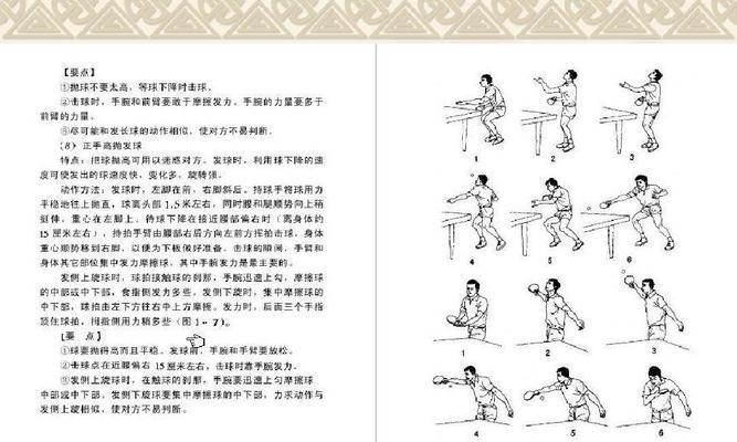 横握正手乒乓球教学（掌握横握正手乒乓球的关键技巧，提升球技水平）