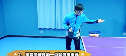 乒乓球发球必胜的技巧（掌握这些技巧，让你在乒乓球赛场上无往不利）