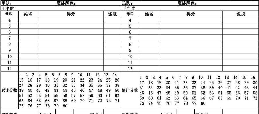 篮球防守价值分析表的应用与意义（揭示防守技能对球队成功的重要性）